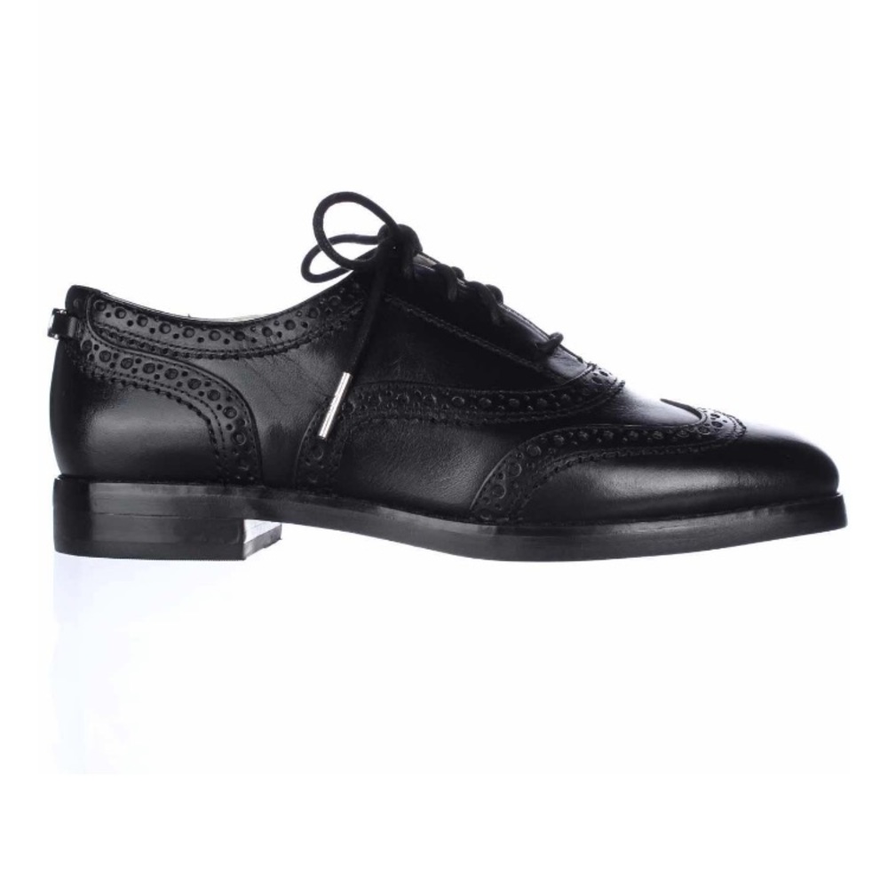 MICHAEL Michael Kors Regent Oxfords, Black Leather, 7.5 M